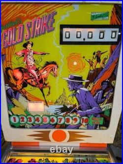 Gottlieb Gold Strike Pinball Machine