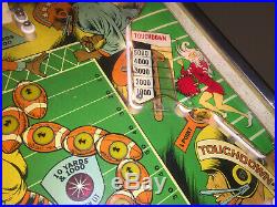 Gottlieb Gridiron Pinball Machine EM 2 Player 1977