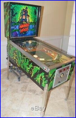 Gottlieb Haunted House 1982 Pinball Machine Widebody with 3 levels