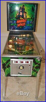 Gottlieb Haunted House 1982 Pinball Machine Widebody with 3 levels