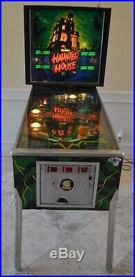 Gottlieb Haunted House 1982 Pinball Machine Widebody with 3 levels