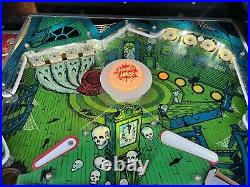 Gottlieb Haunted House Pinball Machine 3 Level Playfield Classic Collectible