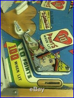 Gottlieb Lite-A-Card 1960 Pinball machine