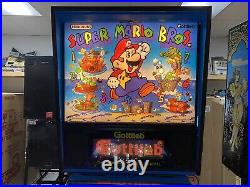 Gottlieb Nintendo Super Mario Bros Pinball Machine Super Nice Leds 1992