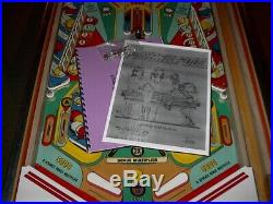 Gottlieb PINBALL POOL Vintage Classic Billiards Arcade Pinball Machine