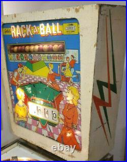 Gottlieb Pinball Machine Rack A Ball Arcade Free Shipping