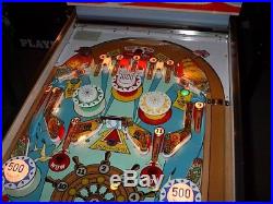 Gottlieb SHIP AHOY Vintage 1976 Classic Arcade Pinball Machine