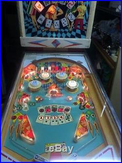 Gottlieb Spin-A-Card Pinball Machine