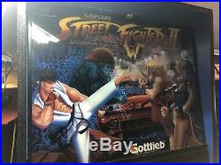 Gottlieb Street Fighter 2 champion edition Pinball Machine