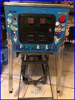 Gottlieb Super Mario Bros Pinball Machine 1992 Leds $399 Ships