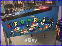 Gottlieb Super Mario Bros Pinball Machine Leds Nice Nintendo