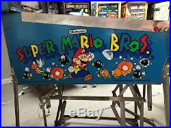 Gottlieb Super Mario Brothers Pinball Machine Rare And Fun Leds 1992