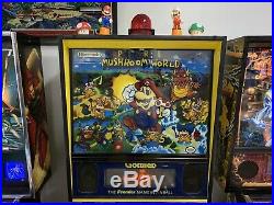 Gottlieb Ultra Rare Super Mario Bros Mushroom World 1 Of 519 Leds Nintendo