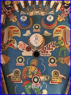 Gottliebs Universe WoodRail Pinball Machine