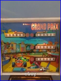 Grand Prix Pinball Machine