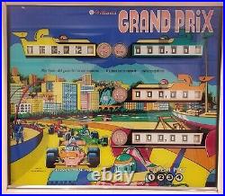 Grand Prix Pinball Machine (Williams) 1976