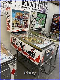 Ground Up Restored Gottlieb Mustang Classic Pinball Machine