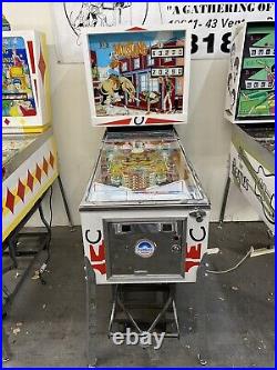 Ground Up Restored Gottlieb Mustang Classic Pinball Machine