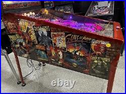 Guns N Roses Limited Editon Pinball Machine Jersey Jack Orange County Pinballs