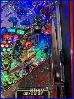 Guns N Roses Limited Editon Pinball Machine Jersey Jack Orange County Pinballs