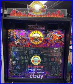 Guns N Roses Not In This Lifetime Ce Collectors Edition Pinball Machine 500 Made