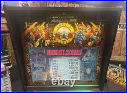 Guns N Roses Not In This Lifetime Le Limited Edition Pinball Machine Jersey Jack