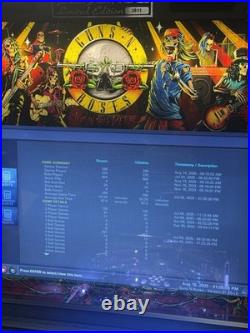 Guns N Roses Not In This Lifetime Le Limited Edition Pinball Machine Jersey Jack