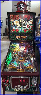 Guns N Roses Pinball Machine By Data East Free Shipping