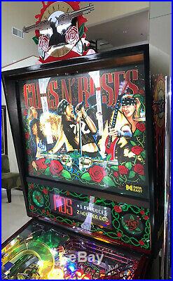 Guns N Roses Pinball Machine By Data East Free Shipping
