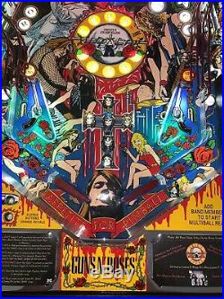 Guns N Roses Pinball Machine By Data East Free Shipping