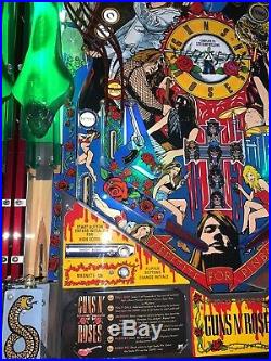 Guns N Roses Pinball Machine By Data East Free Shipping