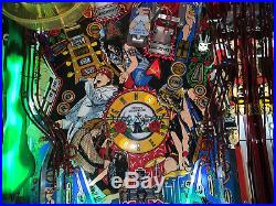 Guns N Roses Pinball Machine By Data East Free Shipping