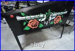 Guns n Roses GNR Data East 1994 Pinball Machine Orange County Pinballs