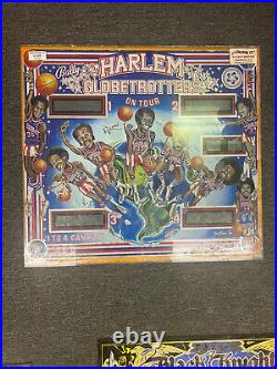 HARLEM GLOBETROTTERS Pinball BACKGLASS by BALLY 1979