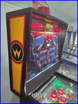 HIGH SPEED Pinball Machine Williams 1986 FREE SHIPPING LOWER 48 W BIN HIGH SPEED Pinball Machine Williams 1986 FREE SHIPPING LOWER 48 W BIN