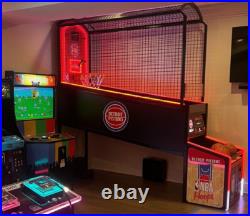 HOOPS BASKETBALL MACHINE PISTONS ARCADE MACHINE by ICE (Excellent Condition) HOOPS BASKETBALL MACHINE PISTONS ARCADE MACHINE by ICE (Excellent Condition)
