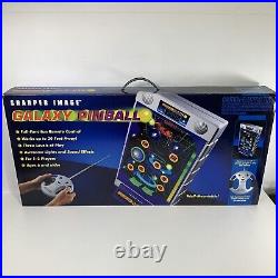 HTF RARE 2002 SHARPER IMAGE GALAXY R/C WALL MOUNT PINBALL With REMOTE BRAND NEW