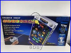 HTF RARE 2002 SHARPER IMAGE GALAXY R/C WALL MOUNT PINBALL With REMOTE BRAND NEW