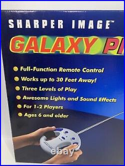 HTF RARE 2002 SHARPER IMAGE GALAXY R/C WALL MOUNT PINBALL With REMOTE BRAND NEW