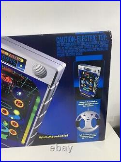 HTF RARE 2002 SHARPER IMAGE GALAXY R/C WALL MOUNT PINBALL With REMOTE BRAND NEW