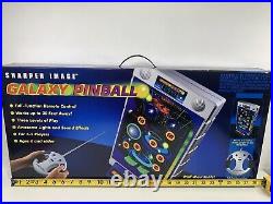 HTF RARE 2002 SHARPER IMAGE GALAXY R/C WALL MOUNT PINBALL With REMOTE BRAND NEW