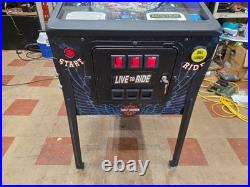 HUO 1999 Sega HARLEY DAVIDSON pinball machine Shopped LED'ed FREE SHIPPING