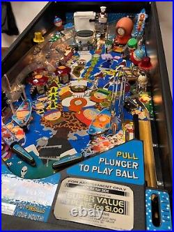 HUO 1999 Sega South Park Pinball Machine Great Condition
