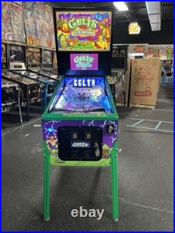 Haggis Celts Pinball Machine Only 200 Produced Super Duper Rare