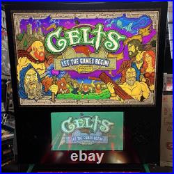 Haggis Celts Pinball Machine Only 200 Produced Super Duper Rare