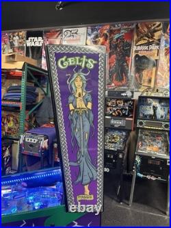 Haggis Celts Pinball Machine Only 200 Produced Super Duper Rare