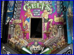 Haggis Celts Pinball Machine Only 200 Produced Super Duper Rare
