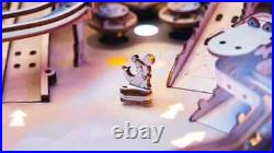 Handmade Wooden Pinball Machine DIY Kit Classic Arcade Game Retro Entertainment Handmade Wooden Pinball Machine DIY Kit Classic Arcade Game Retro Entertainment