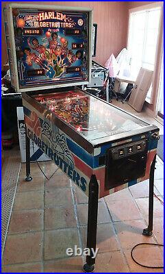 Harlem Globetrotters On Tour Arcade Pinball Machine Bally