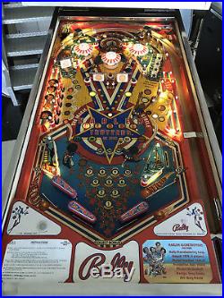 Harlem Globetrotters On Tour Pinball Machine Collectible Bally Game Super